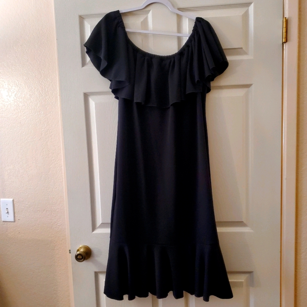 Lularoe CiCi Black Noir Dress - NEVER WORN